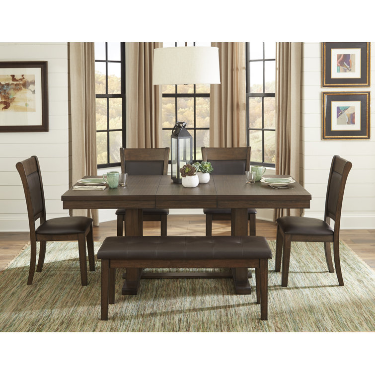 Three Posts Lower Shockerwick 6 Piece Dining Set Reviews Wayfair